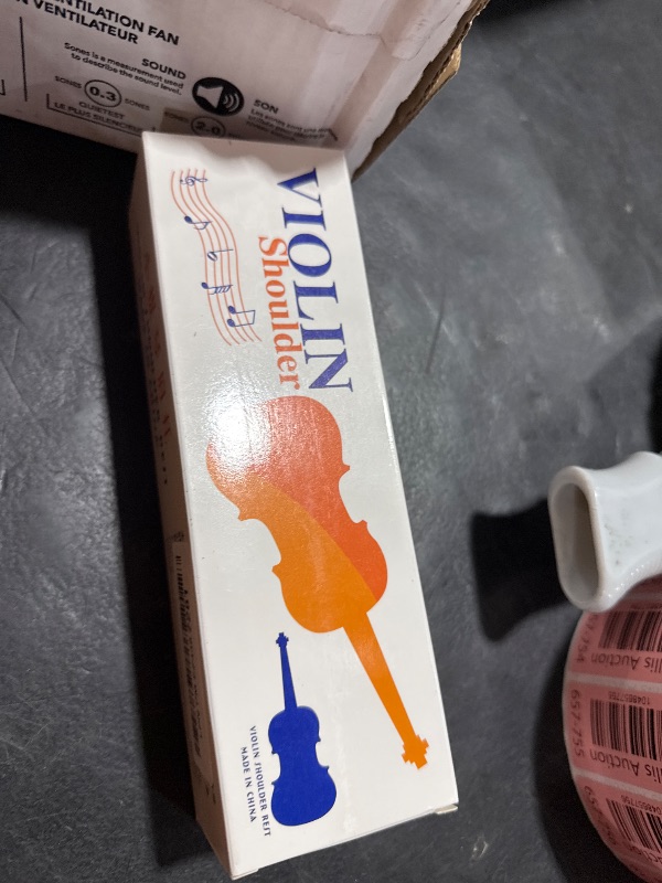 Photo 1 of NANYI Violin Shoulder Rest 1/2 Collapsible Adjustable 1/2 Size Violin niversal Type Violin Parts soft Safety Easy to use, High strength sponge Wood grain