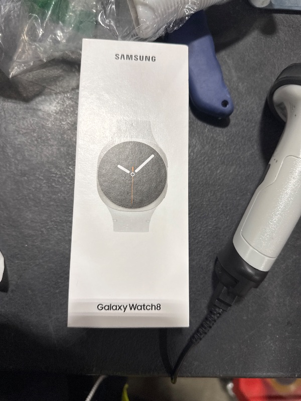 Photo 1 of Samsung Galaxy Watch 8 (2025) 40mm LTE Smartwatch, Cushion Design, Fitness Tracker, Sleep Coaching, Running Coach, Energy Score, Heart Rate Tracking, Silver [US Version, 2 Yr Warranty]