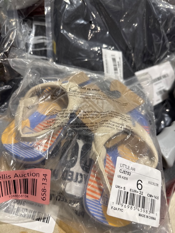 Photo 1 of REEF Kids Boys Sandals, Little Ahi, Vintage Circle Stripe, 6