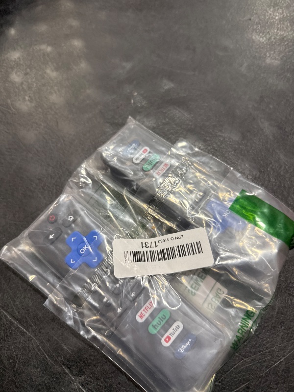 Photo 1 of (Pack of 2) Replacement for Roku-TV-Remote-Control, for TCL Roku/Onn Roku/Hisense Roku/Sharp Roku/Philips Roku Series Smart TVs (Not for Roku Stick, Box, Premiere and Players)