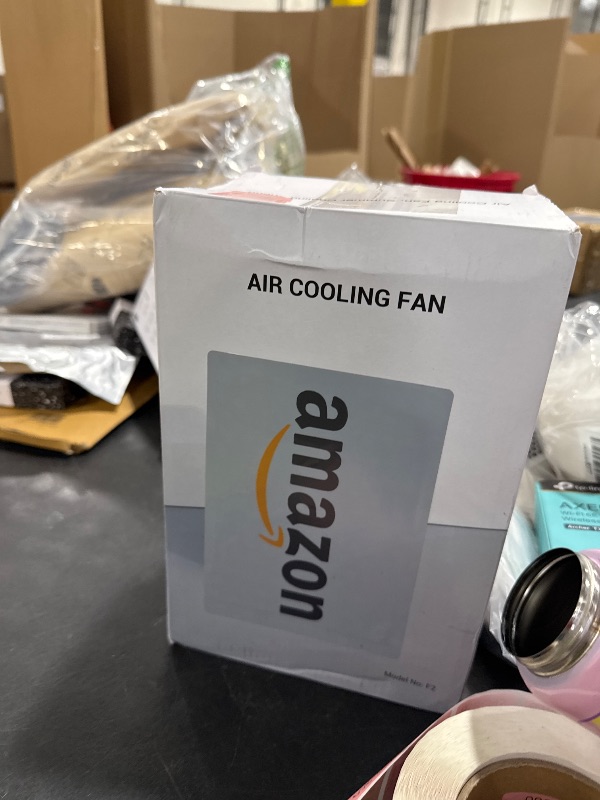 Photo 1 of Portable Air Conditioners, Evaporative Personal Air Cooler Humidifier with 4 Speeds, 7 Colors Light, 600ML Water Tank, Mini Personal Air Conditioner Fan, USB Quiet Air Cooler for Home, Office, Bedroom
