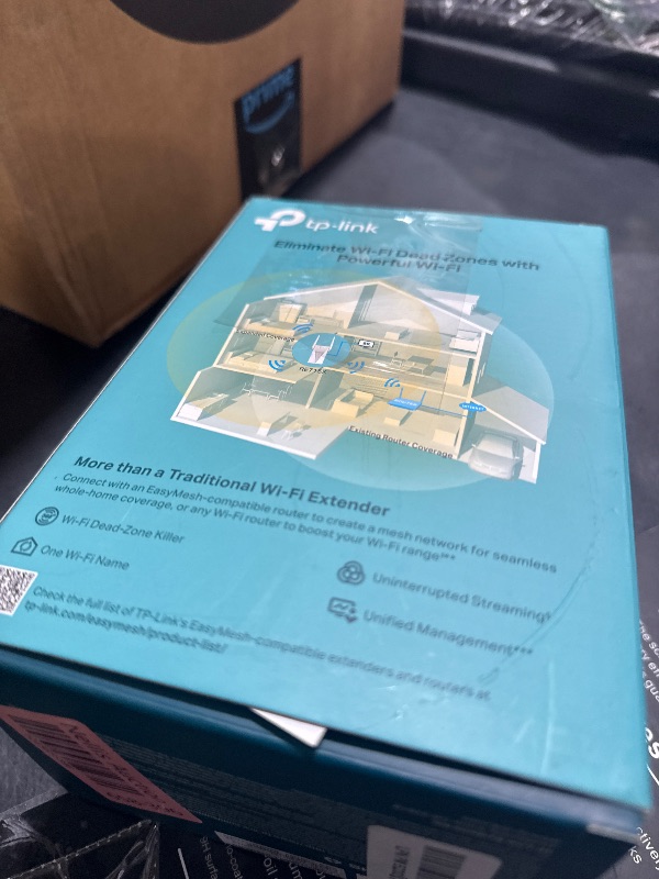 Photo 1 of TP-Link AX3000 WiFi 6 Range Extender | PCMag Editor's Choice | Dual-Band Wireless Repeater w/Ethernet Port | Up to 2400 Sq. Ft., 64 Devices | Internet Signal Booster | APP Setup | EasyMesh (RE715X)