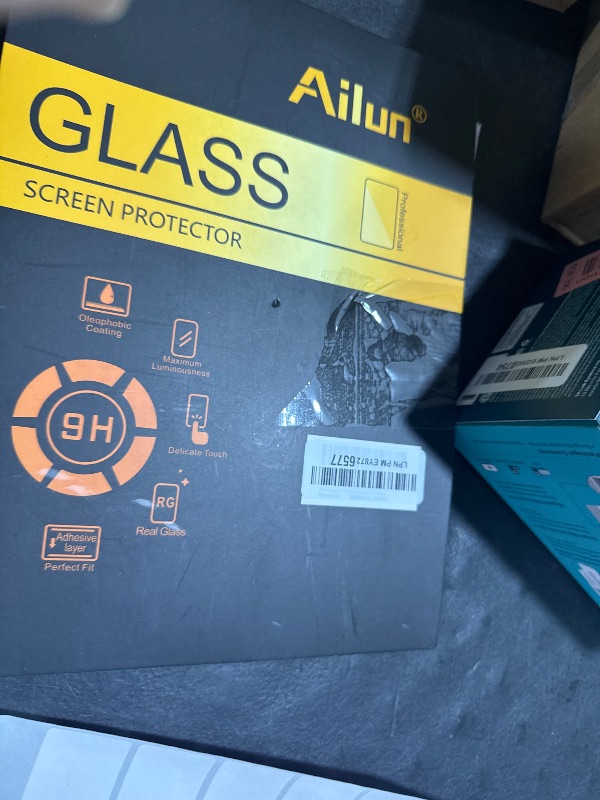 Photo 1 of Ailun Screen Protector for iPad Air 4/5 Generation[10.9 Inch,2022 5th &2020 4th] iPad Pro 11 Inch Display[2022&2021&2020&2018 Release] Tempered Glass [Face ID & Apple Pencil & Case Compatible][2 Pack]