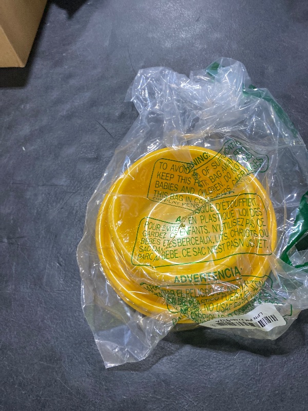 Photo 1 of GRPET Ants Away Dog Bowl Cat Puppy Food Bowls Round No Spill Eating Feeder for Small Animals Yellow S