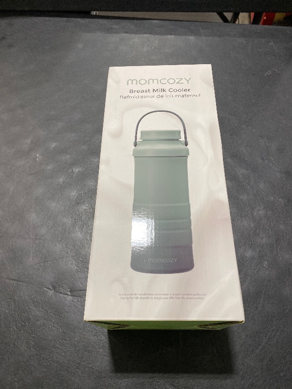 Photo 1 of Momcozy 22oz Portable Breast Milk Cooler for Outdoor, Life Saver with 360° Total Cooling for 24 Hours, Larger Capacity Travel Breastmilk Chiller with 2pcs Baby Bottles for Breastmilk Storage, Cream