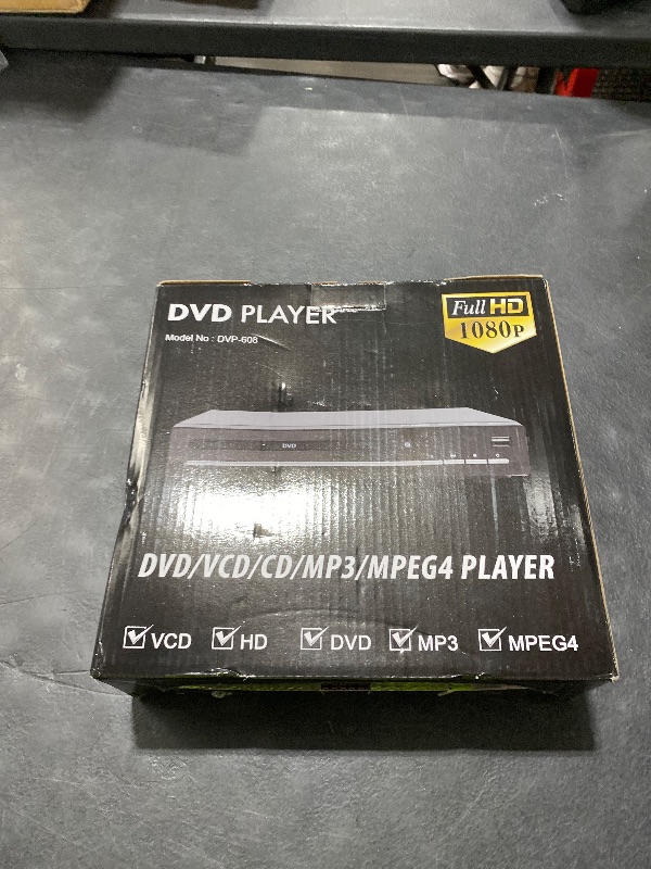 Photo 1 of DVD Players for TV with HDMI,Plays All Regions and Formats,CD Player for Home,Support 1080P Video/CD/DVD/VCD/JPEG/USB, Remote, HDMI and RCA Cables Included