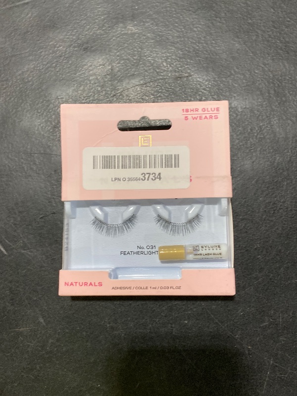 Photo 1 of Eylure Pre-Glued Wispy Light Texture Eyelashes, No.117, Twin Pack
