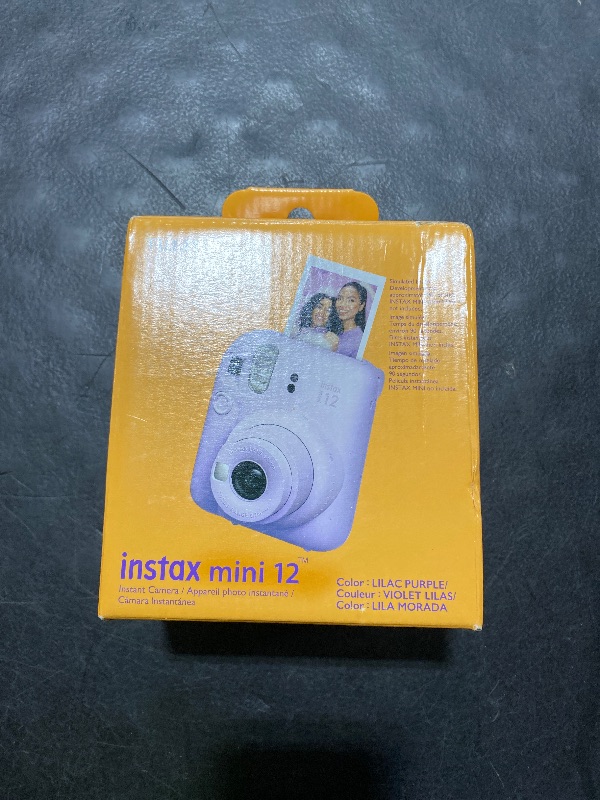 Photo 1 of Fujifilm Instax Mini 12 Instant Camera - Lilac Purple