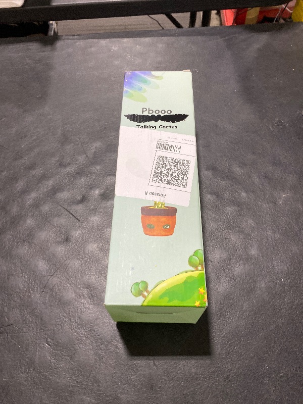 Photo 1 of Pbooo Dancing Talking Cactus Mimicking Toy,Talking Repeat Singing Sunny Cactus Toy 120 Pcs Songs for Baby 15S Record Your Sound Sing+Dancing+Recording+LED