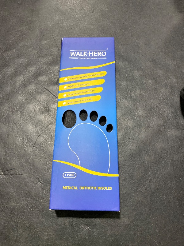 Photo 1 of Plantar Fasciitis Insoles for Men Women - Orthotics Inserts, Shoe Insoles Arch Support Flat Feet Inserts Work Boot Insoles for Standing All Day (Mens 9-9 1/2 | Womens 11-11 1/2)