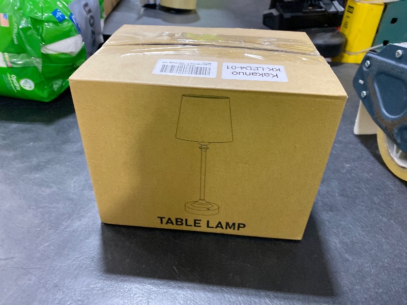 Photo 1 of Cordless Table Lamp Rechargeable Gold - 1 Pack Brass 4000mAH Battery Operated Lamp for Decor, 3000K Stepless Dimming Touch Control Wireless Lamp for Bedroom, Dining Table, Counter, Living Room