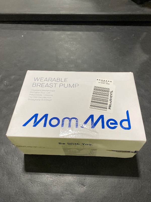 Photo 1 of MomMed Wearable Breast Pump S21 - Leak-Proof Design, Hands-Free Double Portable Electric Breast Pump with 9 Levels - 24mm Shield