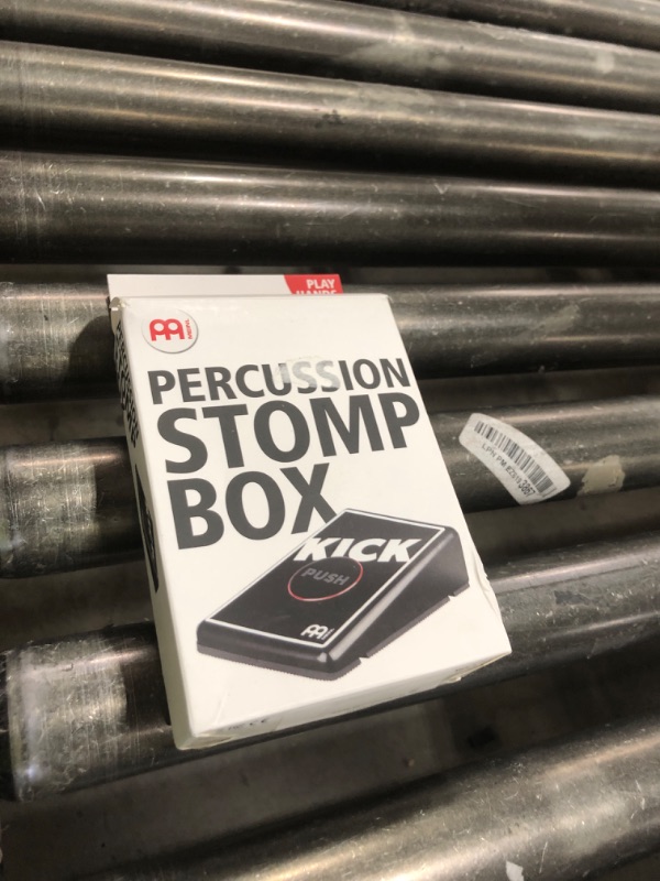 Photo 1 of Meinl Percussion Digital Stomp Box Foot Pedal for Cajon, Guitar and Multi-Instrumentalists, Pre-Programmed Kick Drum Sound Sample, 2-Year Warranty (STB1)