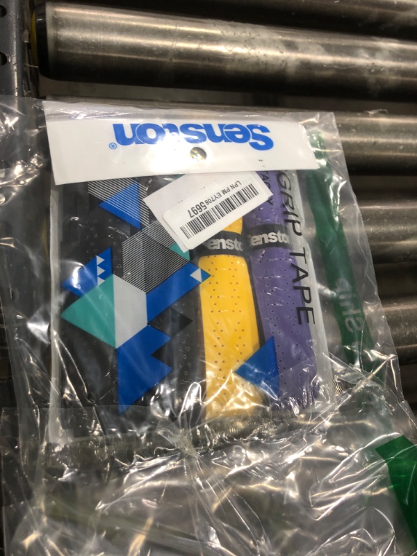 Photo 1 of Senston New Rackets Grip Anti Slip Perforated Super Absorbent Tennis Overgrip Badminton Overgrip Pickleball Overgrip 5 Pack.