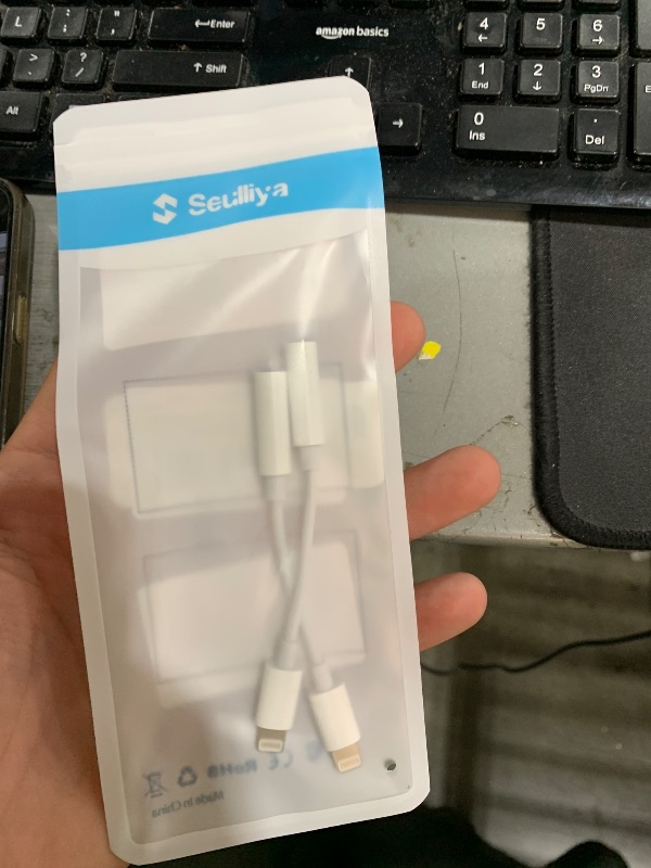 Photo 1 of [Apple MFi Certified] 2 Pack Lightning to 3.5 mm Headphone Jack Adapter, iPhone Aux Adapter Converter Dongle Audio Cable Compatible with iPhone 14 13 12 11 X XS 8 7