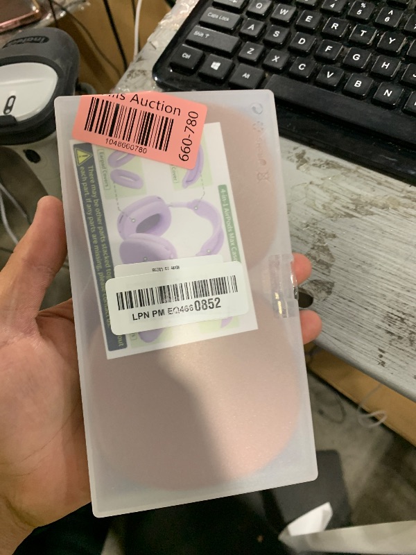 Photo 1 of Silicone Case Cover for AirPods Max, Ear Pad Case Cover/Ear Cups Cover/Headband Cover for AirPods Max Headphones, Accessories Soft Silicone Protector for Apple AirPod Max New USB-C (2024) (Dune)