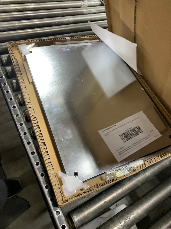 Photo 1 of AMUSIGHT Black Dry Erase Board, 24" x 18" Magnetic Large Black Glass Board Frameless Wall Mounted Glass Whiteboard for Office, School & Home with 1 Acrylic Marker Tray & 3 Strong Magnet