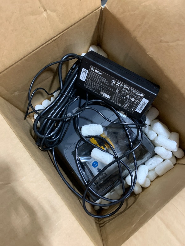 Photo 1 of Zebra ZD420d Direct Thermal Desktop Printer 300 dpi Print Width 4 in Ethernet USB ZD42043-D01E00EZ (Renewed)