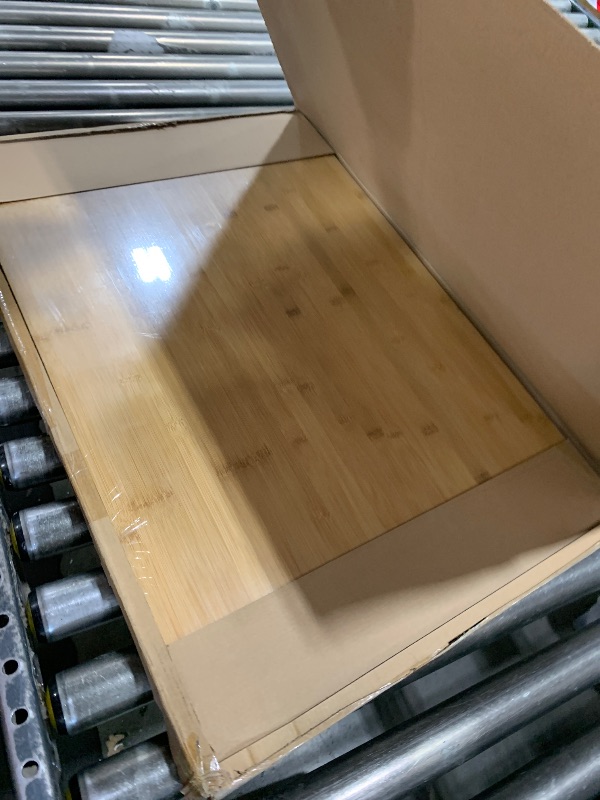Photo 1 of 30 x 20 Inch Extra Large Bamboo Cutting Boards - BEZIA 3XL Stove Top Cover Chopping Board - Meat Cutting Board for BBQ - Turkey Carving Board - Extra Large Charcuterie Boards with Juice Groove