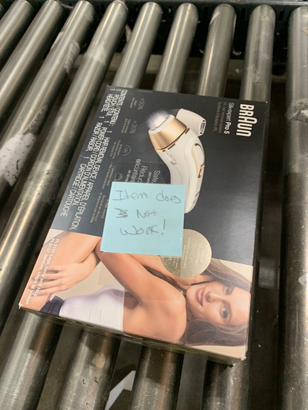 Photo 1 of Braun IPL at Home Laser Hair Removal for Women and Men, Silk Expert Pro 5 PL5137 with Venus Swirl Razor, Permanent Visible Hair Reduction in Hair Regrowth for Body & Face