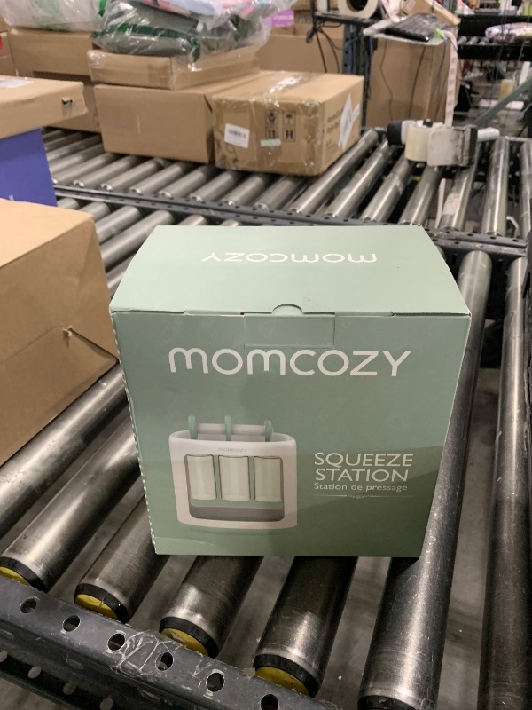 Photo 1 of Momcozy Squeeze Station,Baby Food Maker & Pouch Filler for Homemade Baby Puree, BPA-Free, Dishwasher Safe, with Reusable Baby Food Pouches for Babies & Toddlers