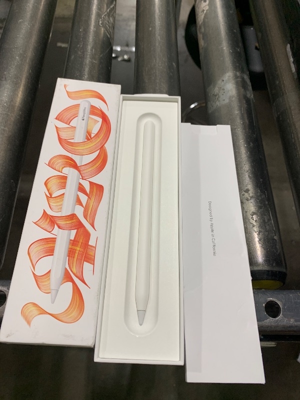 Photo 1 of Apple Pencil Pro: Latest Model - Device Compatibility Check Required - Pixel-Perfect Precision, Tilt and Pressure Sensitivity, Perfect for Note-Taking, Drawing, and Art. Charges and Pairs Magnetically
