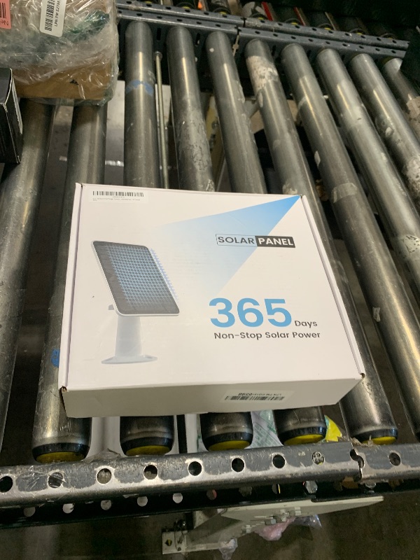 Photo 1 of Premium Solar Panel for Google Nest Camera, 5W Camera Solar Panel Power for Google Nest Cam Outdoor & Indoor (Battery Version), Special Made for Google Nest Cam, IP65 Waterproof, w/ 13ft Cable, 3 Pack