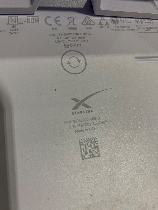 Photo 1 of Space X-Starlink Mini Satellite Internet Kit - Compact 4th Generation Antenna with Phase Array Technology - Portable High-Speed Internet Solution for RVs, Boats, and Off-Grid Adventures
