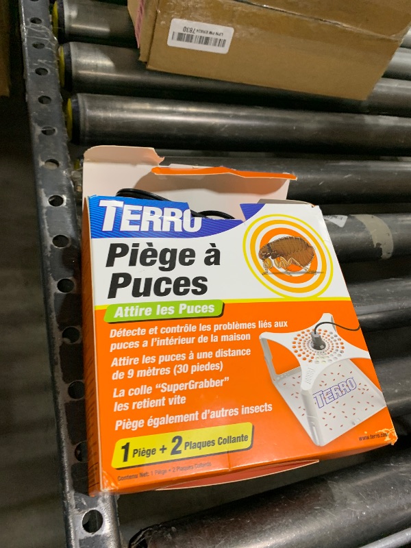 Photo 1 of TERRO Indoor Electric Flea Trap and Killer - Refillable Flea Traps for Inside Your Home - Early Detection, Attracts and Kills Fleas with Light & Heat - T230