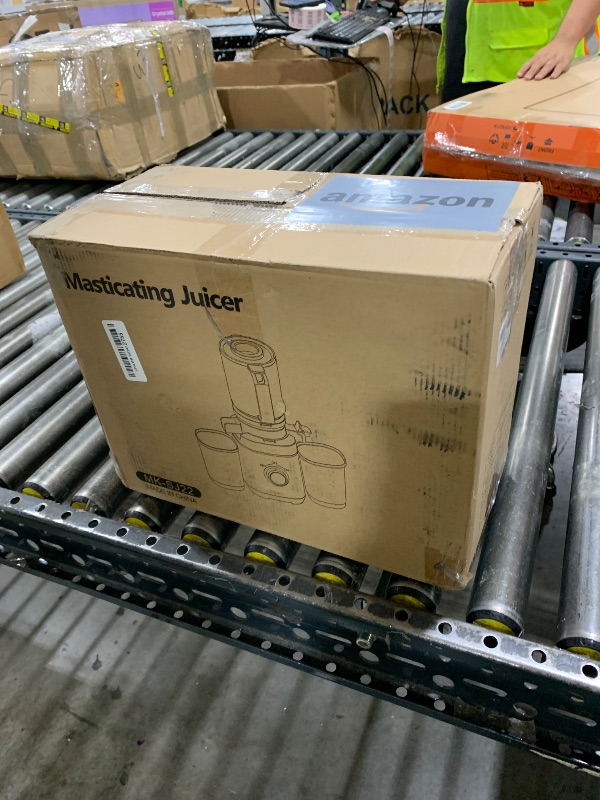 Photo 1 of Juicer Machines, Cold Press Juicer Fit Whole Fruits and Vegetables, Slow Masticating Juicers with Wide Feed Chute, High Juice Yield, BPA Free