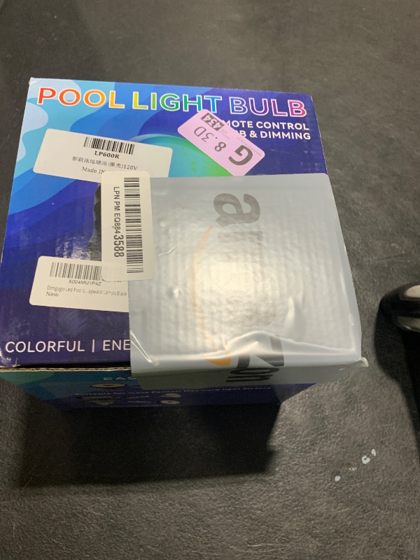 Photo 1 of Dimgogo Led Pool Lights for Inground Pool, 120V 70W RGB LED Color Changing Lights Medium E26/E27 Base Underwater Pools Light Bulb with Remote Control Replacement for Pentair and Hayward Lamp Black