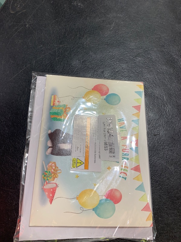 Photo 1 of FITMITE Birthday Cards, Cute Cat MUSIC & LIGHTS & BLOWABLE CANDLE Funny Pop up Happy Birthday Card, Birthday Gifts for Women Men Cat Lover Mom or Dad