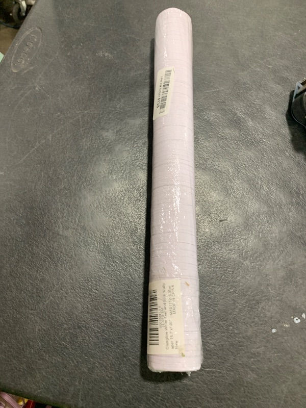 Photo 1 of Qianglive White Grasscloth Wallpaper Peel and Stick Texture Contact Paper 15.7"x120" - Vintage Removable Waterproof Wall Paper for Room Walls, Cabinets, Furniture, Drawers, Desk