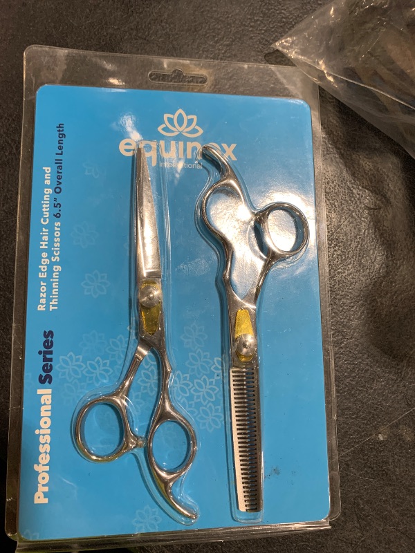 Equinox Professional Razor Edge Series Hair Cutting Scissors Set ...