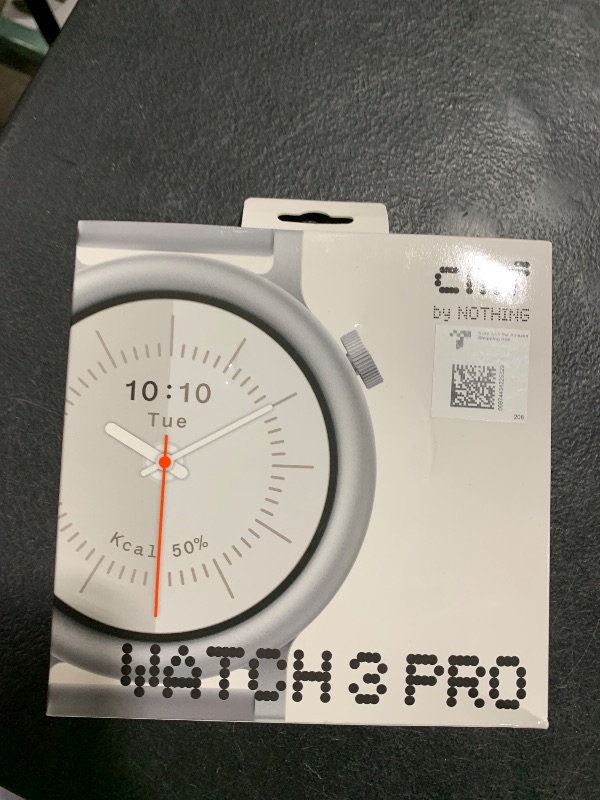 Photo 1 of CMF Watch 3 Pro Smart Watch for Men Women, Bluetooth Call AI Smartwatch with Energy Score, Heart Rate Tracking, Sleep Monitor, GPS & 130+ Sport Modes, Fitness Tracker for Android iOS, IP68 Light Grey