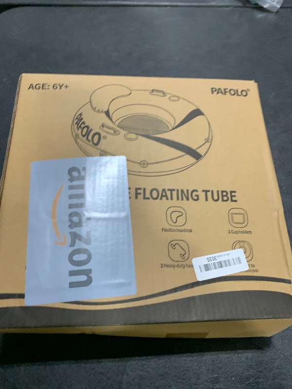 Photo 1 of River Tubes for Floating Heavy Duty, Pool Float Adult, 53" Inflatable Float Tube for Beach Lake Rafting, River Floats with Mesh Bottom