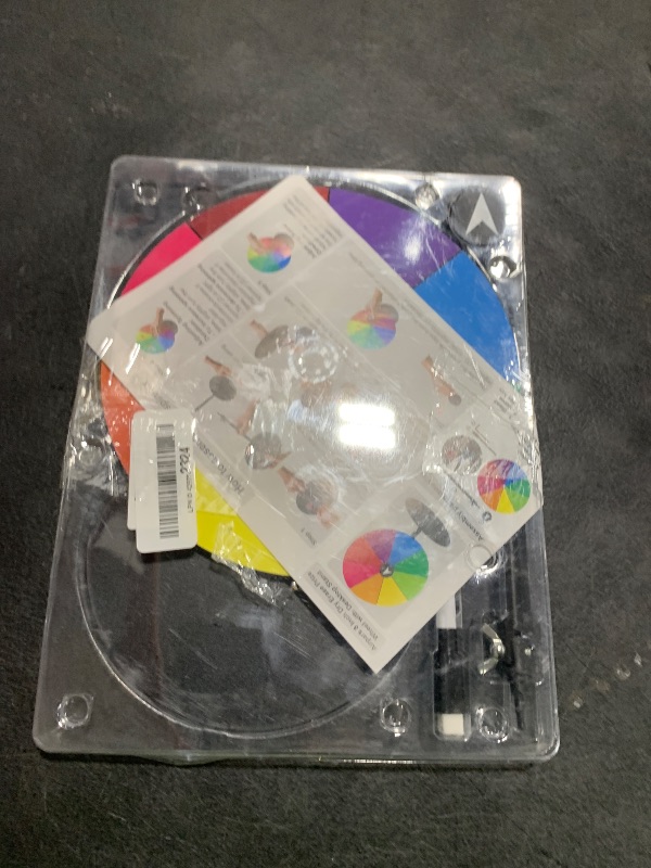 Photo 1 of Airpark Prize Wheel Dry Erase 8 Inch Spinning Wheel for Prizes All Metal Tabletop Roulette Wheel of Fortune for Party Birthday Wedding Housewarming Christmas New Year Graduation and Carnival Games