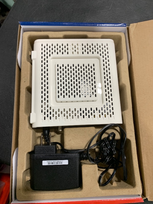 Photo 1 of ARRIS (SB8200) - Cable Modem - Fast DOCSIS 3.1 32x8 Gigabit Cable Modem , Approved for Comcast Xfinity, Cox, Charter Spectrum, & more | 1 Gbps Max Internet Speed, 4 OFDM Channels - (No Built-in Wifi)