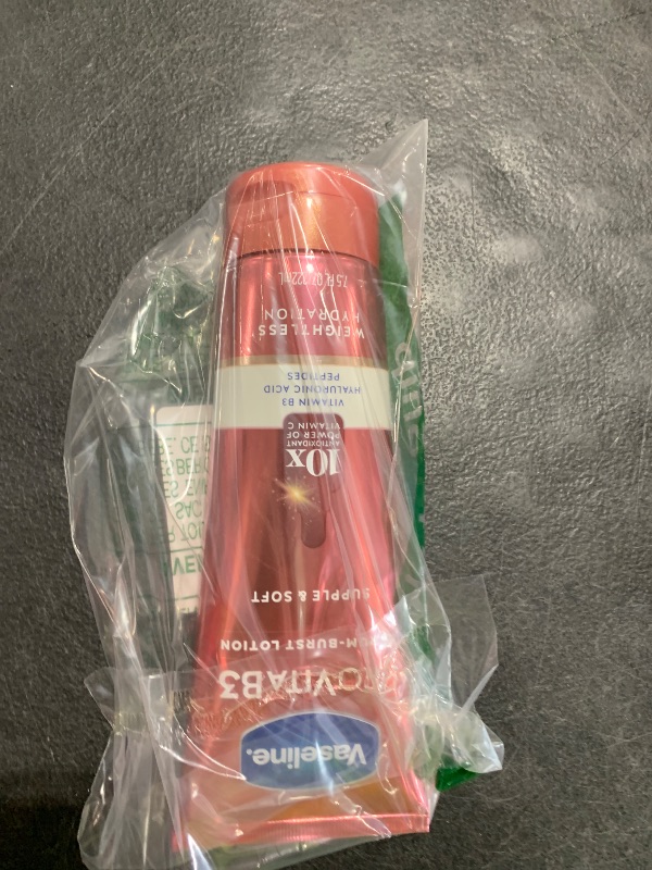 Photo 1 of Vaseline Pro VitaB3 Serum Burst Lotion Supple & Soft Healthy, Hydrated Skin, Lightweight 10x Antioxidant Power of Vitamin C with Vitamin B3, Hyaluronic Acid & Peptides, 7.5 fl oz