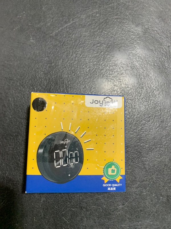 Photo 1 of JOYHILL Digital Kitchen Timer, Large LED Display with Magnetic Countdown 3 Volume Levels, Ideal for Cooking Classroom Studying Fitness, Timer for Kids and Seniors Black