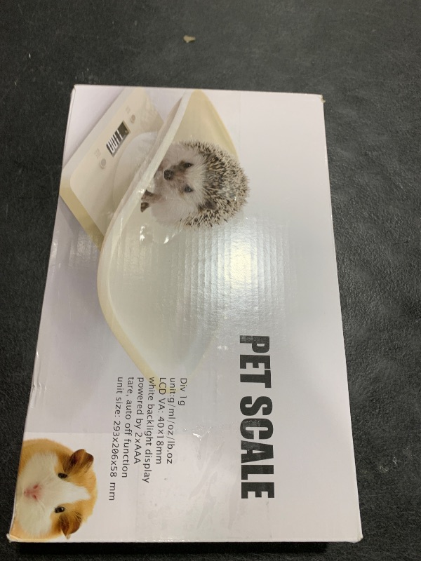 Photo 1 of Digital Small Animals Scales for Weighing with Tape Measure, Puppy Whelping Scale Weigh Your Kitten, Rabbit with High Precision, Multifunction Electronic Baby Scales for Small Dogs Cats Crawl Pet