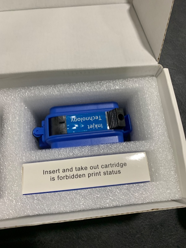 Photo 1 of CHIKYTECH Upgraded Mini Inkjet Printer for All Materials, Portable Printing Machine for Date Time Barcode Logo Qrcode Batch Number Image Icons (Mini Inkjet Printer)