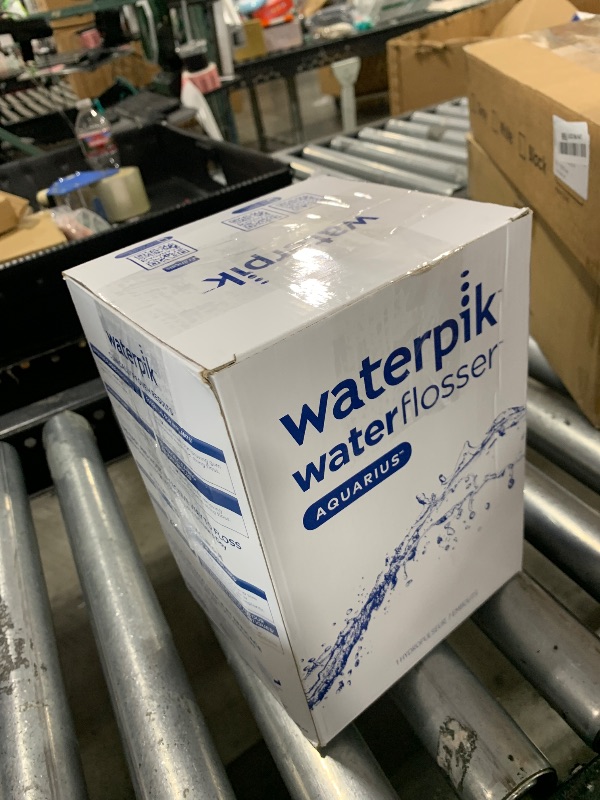 Photo 1 of Waterpik Aquarius Water Flosser For Teeth Cleaning, Gums, Braces, Dental Care, Electric Power With 10 Settings, 7 Tips For Multiple Users And Needs, ADA Accepted, White WP-660, Packaging May Vary