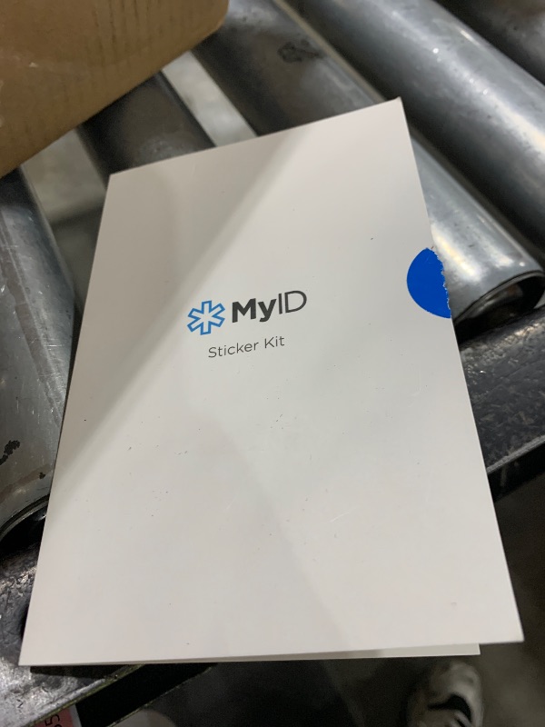 Photo 1 of ENDEVR MyID Medical ID Sticker Kit, Store All of Your Medical Information for Emergencies, 4 Stickers