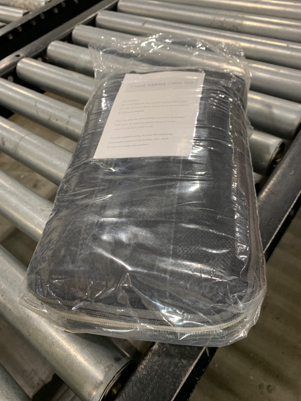 Photo 1 of 10 Set Compression Packing Cubes for Travel Essentials,Compressible Expandable Packing Cubes for Suitcase,OlarHike Luggage Organizer Bags for Travel,Handy Helper for Organizing Clothes(Black)