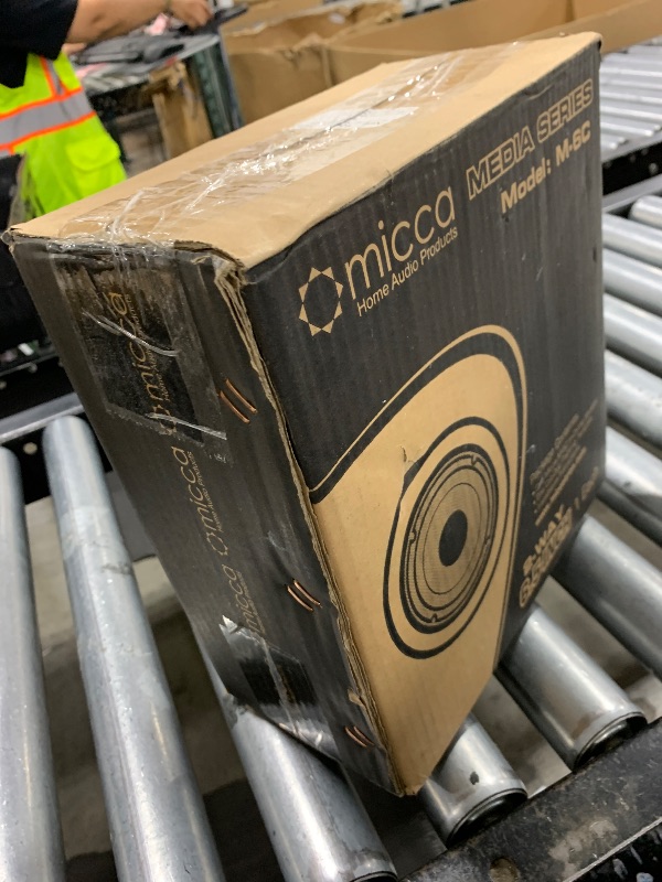 Photo 1 of Micca M-6C 6.5 Inch in-Ceiling Speaker Whole House Audio, Home Theater, Indoor, Covered Outdoor, 6.5" Woofer, 1" Tweeter, Paintable, each (Renewed)