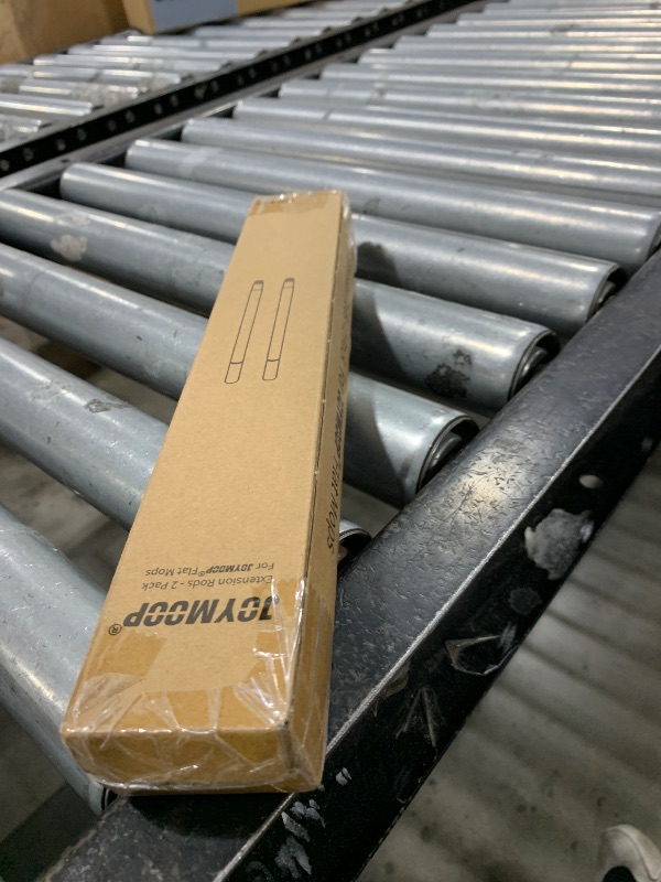 Photo 1 of JOYMOOP Mop Handle Extension Rods, for Extending & Replacing Flat Mop, Stainless Steel Mop Handle Rods, Pack of 2 pcs Rods