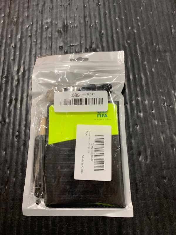 Photo 1 of Cosmos Soccer Referee Card Set Red Card Yellow Card Wallet Set with Metal Referee Whistle & Score Sheets, Soccer Referee Accessories Kit for Soccer Football Match Sports Game, Random Rope Color.