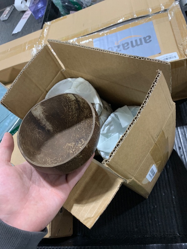 Photo 1 of Wood style bowls 12 count