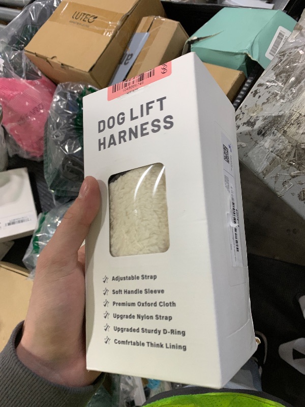 Photo 1 of Adjustable Dog Lift Harness Dog Sling for Large Dogs Hind Leg Support Soft Lift Support and Rehab Harness for Weak Rear Legs, Helps Senior, Injured, Disabled and After ACL Surgery Dogs Large
